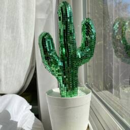 Pink Disco Cactus Home Decor - thumbnail 3