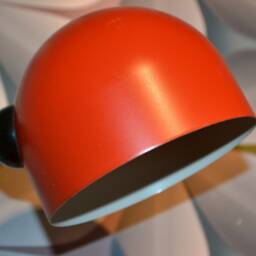 Vintage 1970S Orange Table Lamp - thumbnail 3