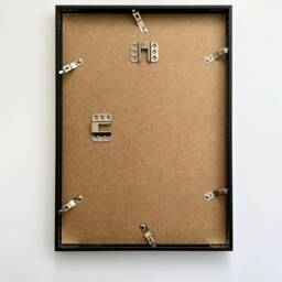 A2 Black Metal Frame, Matt Picture Photo Display Frames, Poster Modern Frame Art - thumbnail 3