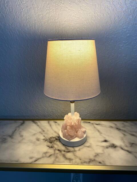 Rose Quartz Lamp - image 1