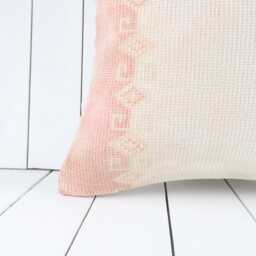 Vintage Turkish Kilim Pillow Cover 20x20 Inch, Handmade Throw - thumbnail 2