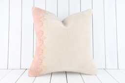 Vintage Turkish Kilim Pillow Cover 20x20 Inch, Handmade Throw - thumbnail 1