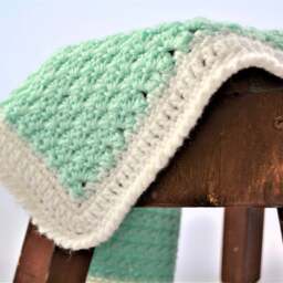 Evie Blanket Crochet Baby Pattern/Easy Beginner Afghan - thumbnail 3
