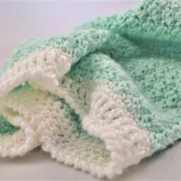 Evie Blanket Crochet Baby Pattern/Easy Beginner Afghan - thumbnail 2