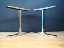 "Modern Stainless Steel Dining Table Legs , 28"" H X W, Height 26"" - 30"