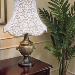 French Lace Table Lampshade Floor Standard Lamp Shades Ceiling Pendants Candle Clip Wall Lights - thumbnail 2
