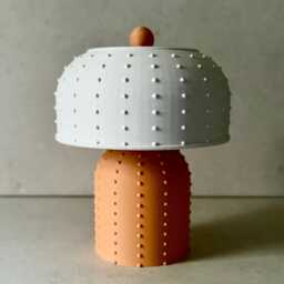 "Orange ""stud Lamp" - thumbnail 1