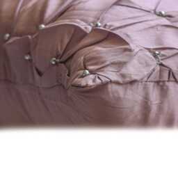 "Decorative Knots, Pintuck, Textured Toss Pillow Cover 16""x16" - thumbnail 2