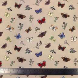 Custom Roman Blind - Emma Lawrence Flutter & Fern Linen , Made To Measure Window Treatment - thumbnail 3