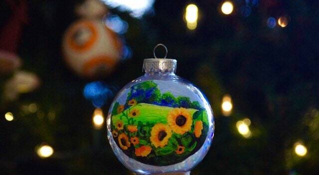 Hand-Painted Christmas Ornaments - image 1