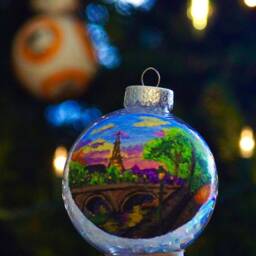 Hand-Painted Christmas Ornaments - thumbnail 2