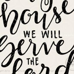 Bible Verse Printable, Hand Lettered Christian Wall Art - Digital Download - thumbnail 3
