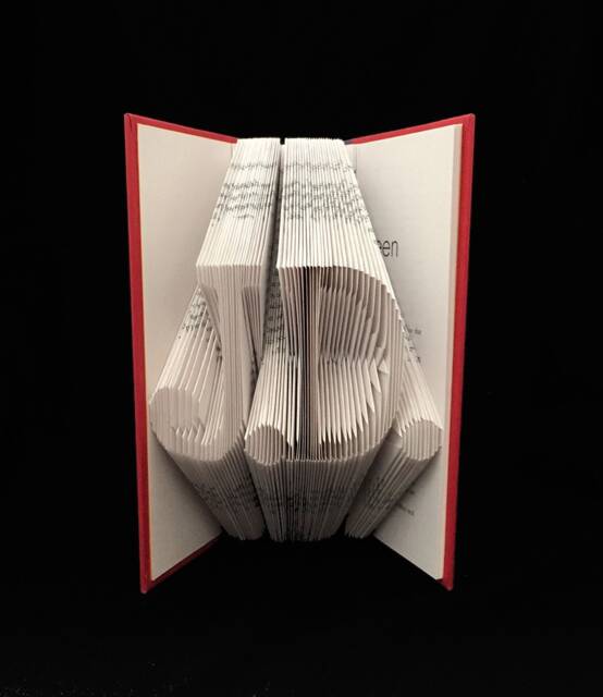 J.d. Jd Initials Juris Doctor Degree Of Jurisprudencer Graduation Gift Graduate Folded-Book Art Sculpture - image 1