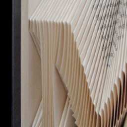 J.d. Jd Initials Juris Doctor Degree Of Jurisprudencer Graduation Gift Graduate Folded-Book Art Sculpture - thumbnail 4