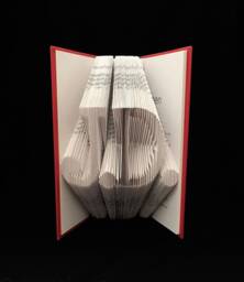 J.d. Jd Initials Juris Doctor Degree Of Jurisprudencer Graduation Gift Graduate Folded-Book Art Sculpture - thumbnail 1