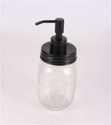 100 Packs Black Soap Dispenser For Mason Jars Rustproof 304 Stainless Steel Small Head Pump Diy No - thumbnail 1