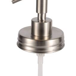 100 Packs Black Soap Dispenser For Mason Jars Rustproof 304 Stainless Steel Small Head Pump Diy No - thumbnail 4