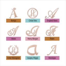 Wooden Letter A, Large Wall Decor - Bedroom, Wreath, Diy Friendly - thumbnail 2