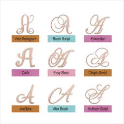 Wooden Letter A, Large Wall Decor - Bedroom, Wreath, Diy Friendly - thumbnail 1
