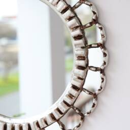 "Peruvian Mirrors ""Armoniosa Plata Plus 40cm" - thumbnail 3