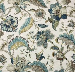 "Finders Keepers Blue Cafe Curtains.(Set Of 2 Panels.colors Teal, Brown Taupe, Golden Tan, Navy & Ivory. Choose Your Length - 15""L Upto 67" - thumbnail 1