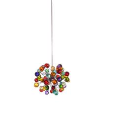 Multi Hanging Pendants Light, Ceiling Lighting With Multicolored Bubbles For Kitchen Island, Dining Room Or Living Room - thumbnail 2