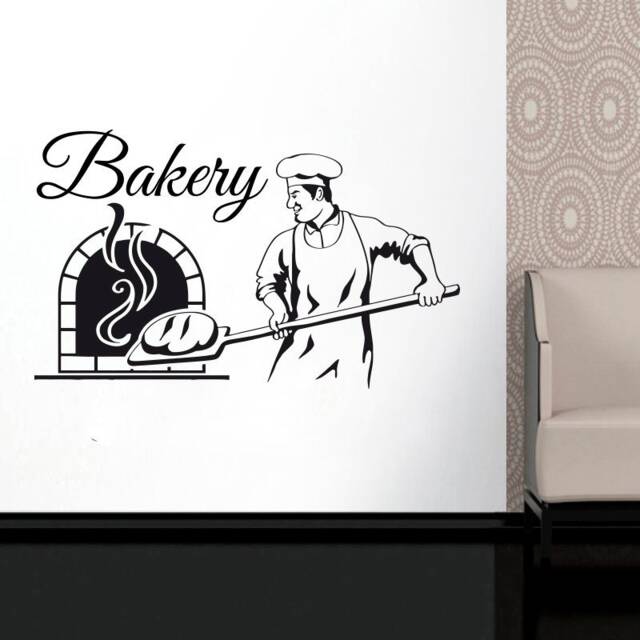 Bakery Wall Decal Removable Vinyl Sticker For Walls & Windows 4419 - image 1