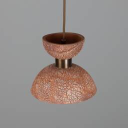 Nakaii Organic Ceramic Pendant Light Red Iron 8'' Ip20 - thumbnail 2