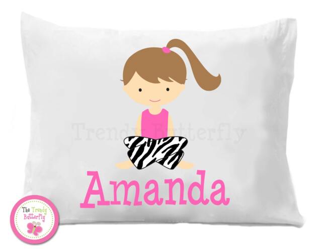 Personalized Sleepover Pillow Case, Microfiber Kids Bedding - image 1