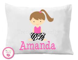 Personalized Sleepover Pillow Case, Microfiber Kids Bedding - thumbnail 1