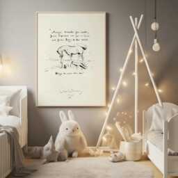 Charlie Mackesy Print The Boy, Mole, Fox & Horse - Perfect For Kids Gift, Newborn Baby, Mental Health, Kids Christmas Gift - thumbnail 3