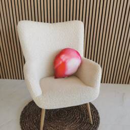 Red Balloon Pillow Funny Party Decor Cushion, Kid's Plushie - thumbnail 2