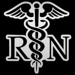 Registered Nurse - Rn Logo Metal Wall Decor - thumbnail 4