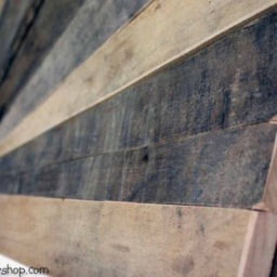 Pallet Wall Art Display, Reclaimed Sunset Hanging Plaque, Handmade Barnwood Decor, Minimalist Wood Mural - thumbnail 3