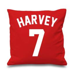 Football Cushion Personalised Cover Bedroom Personalized Theme Custom Foot Ball - thumbnail 1