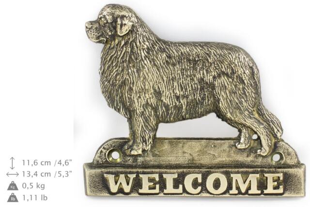Newfoundland, Dog Welcome, Hanging Decoration, Limited Edition, Artdog - image 1