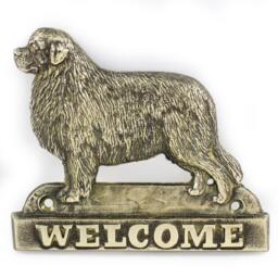 Newfoundland, Dog Welcome, Hanging Decoration, Limited Edition, Artdog - thumbnail 2