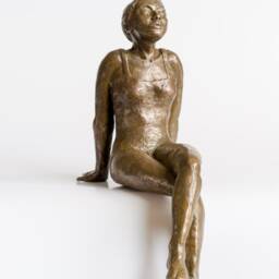 The Bather, Bronze Sculpture, Color Is Darker Than in The Picture - thumbnail 2