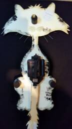 Silhouette Pendulum Clock Daisy - thumbnail 4