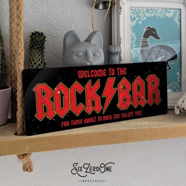 "Welcome To The Rock Bar ""We Salute You" - image 1