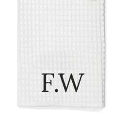 Monogrammed Waffle Golf Towel - thumbnail 3