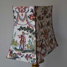 "Pagoda Lampshade ""Country Scenes" - thumbnail 4