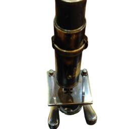 Vintage Brass Student Microscope Set Working Optics, 7-7.5 Inch Gift For Her - thumbnail 3