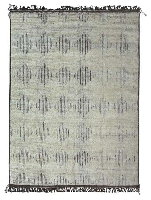Modern Moroccan Berber Rug - Handwoven 100% Anatolian Wool, Made-To-Order, Custom Sizes, Unique Artisan Rug, Boho Living Room - image 1