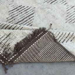 Modern Moroccan Berber Rug - Handwoven 100% Anatolian Wool, Made-To-Order, Custom Sizes, Unique Artisan Rug, Boho Living Room - thumbnail 4