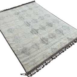 Modern Moroccan Berber Rug - Handwoven 100% Anatolian Wool, Made-To-Order, Custom Sizes, Unique Artisan Rug, Boho Living Room - thumbnail 3