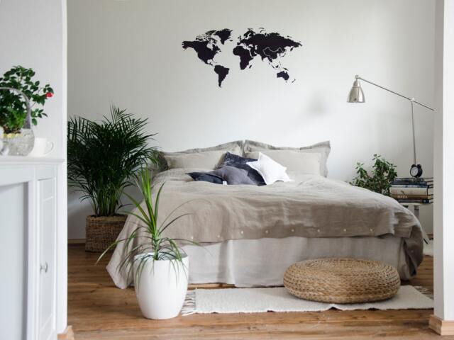 Gray Linen Duvet Cover Set, Bedding Sheet Pillowcases, King, Queen, Single, Custom Sizes Available - image 1