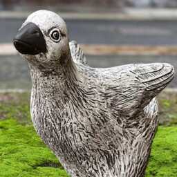 stone Goose Sculpture Cement Bird Decoration Handmade Outdoor Figurine Concrete Garden Duck Ornament Bird Yard Art Lover Gift - thumbnail 4
