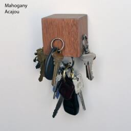 Wood Magnetic Wall Key Holder - thumbnail 2