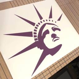 Statue Of Liberty Head Wall Decal, Sticker, New York Statue Art - thumbnail 2